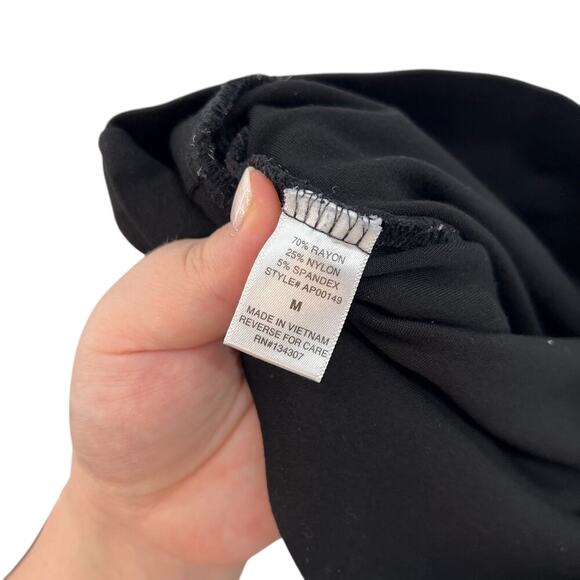 Modern Citizen Black Pull-On Ponte Skinny Stretch Leggings Size Medium - Picture 8 of 9